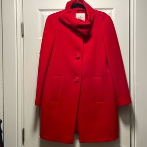 Kate Spade wool coat with Bow